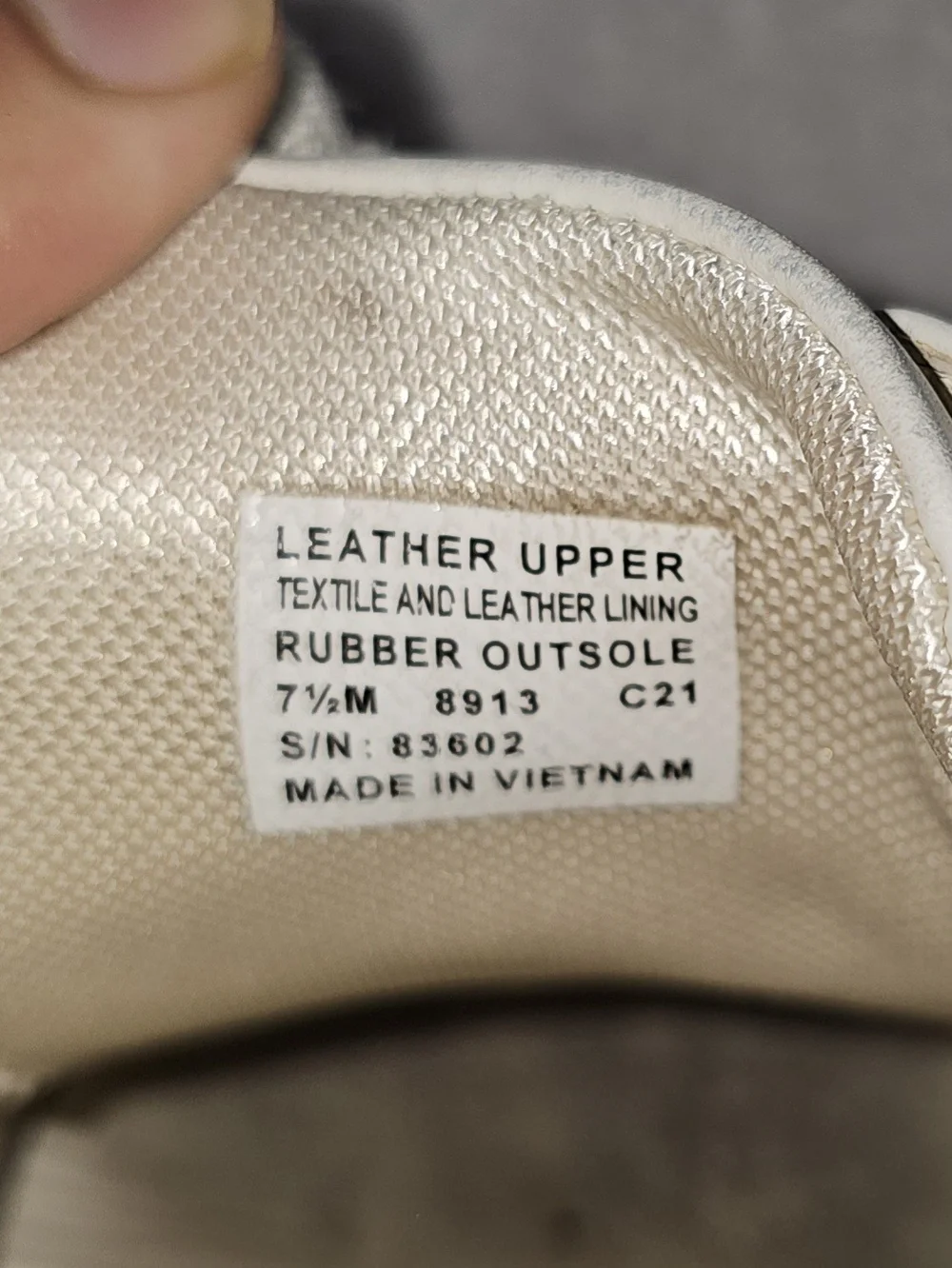 Tory Burch White Logo Sneakers Shoes size 7.5